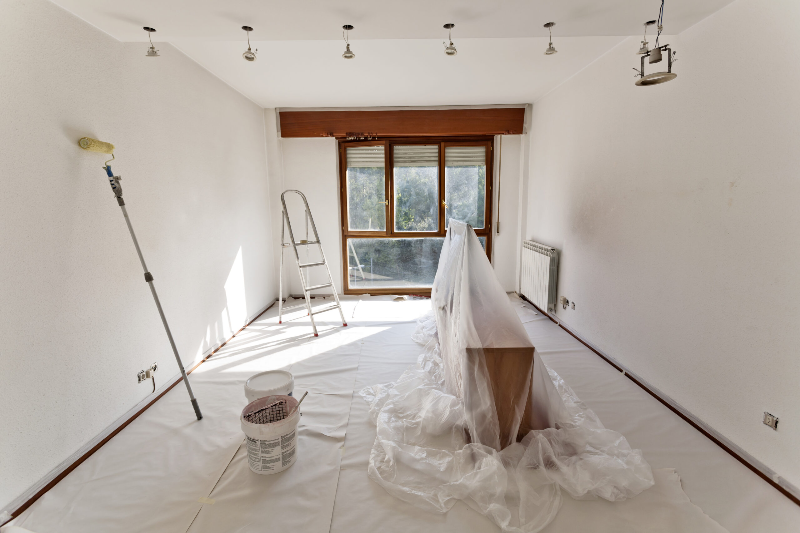 Interior Residential House Painting Prep Work